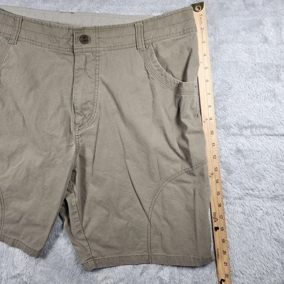 Kuhl Ramblr Shorts Mens 40 Beige Cargo Canvas Stretch Outdoor Hiking Travel - Picture 8 of 16
